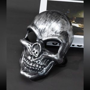 💀 Awesome Metallic Skeleton Skull Mask 💀